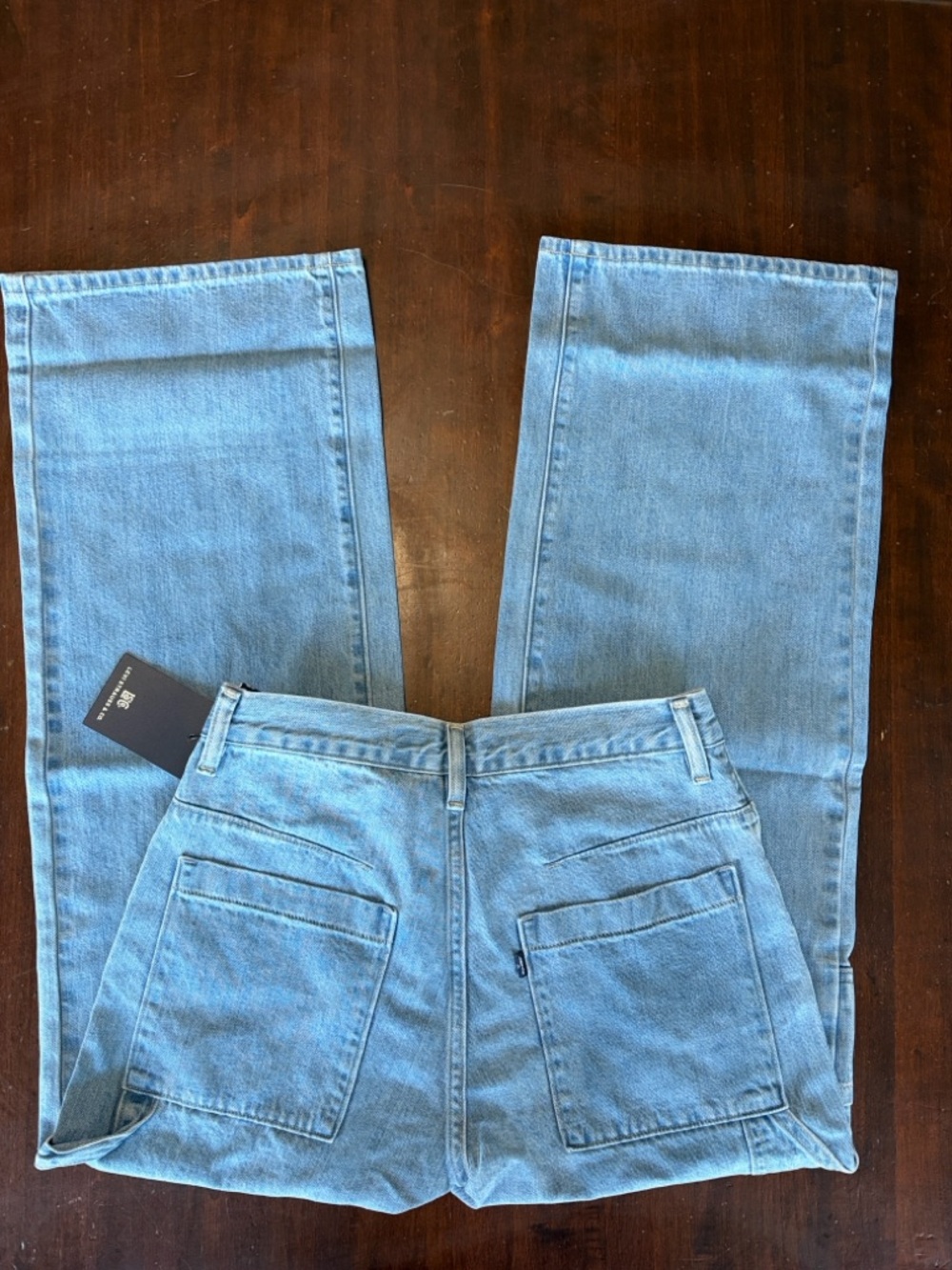 Levis Blue Tab Carpenter Jeans Japanese Fabric Limited Edition Size 28x32 NWT - Picture 8 of 14